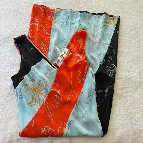 Diane Von Furstenberg Silk Fenelon Printed Bias Midi Dress - Picture 8 of 14